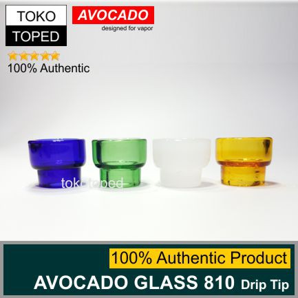 AND Authentic Avocado 810 Glass Style Drip Tip | driptip