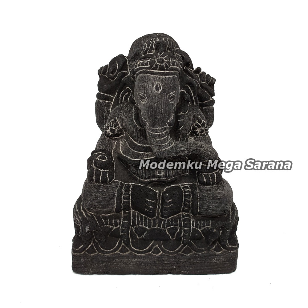 Pajangan Miniatur Patung Ganesha T15 - Non Tedeng 10x7x15 cm