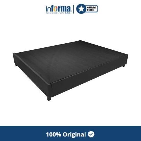 INFORMA - LINFORD I I 180X200 CM DIPAN TEMPAT TIDUR - HITAM DF534FG6D