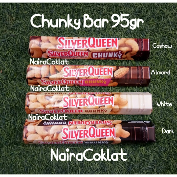 

COKELAT- SILVERQUEEN CHUNKY BAR 100GR - CASHEW -COKELAT.