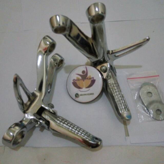 Step belakang Satria Fu chrome original