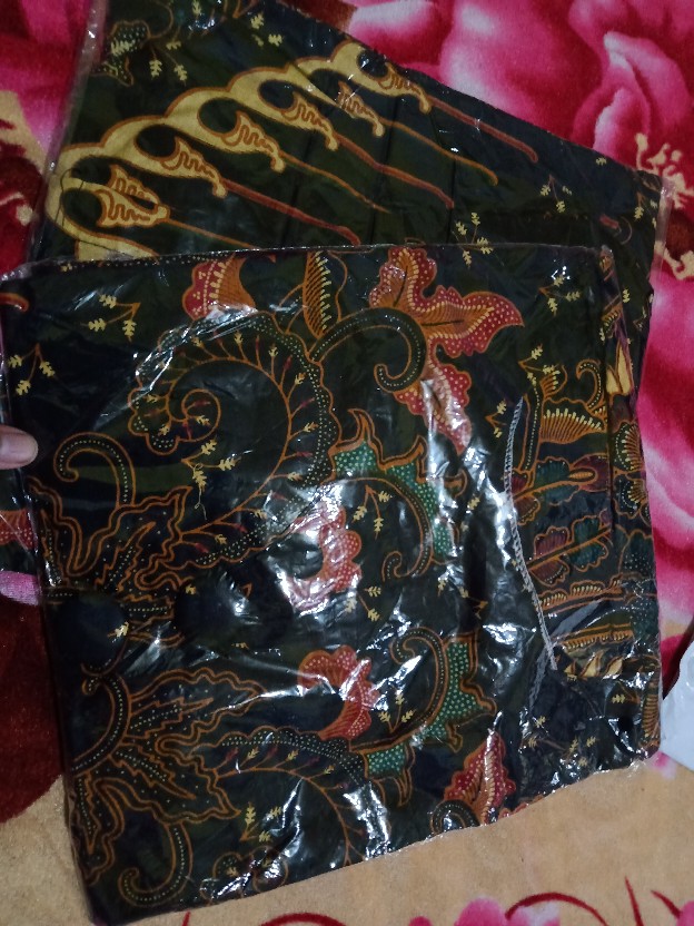 Couple Batik Lengan Panjang Bisa Busui