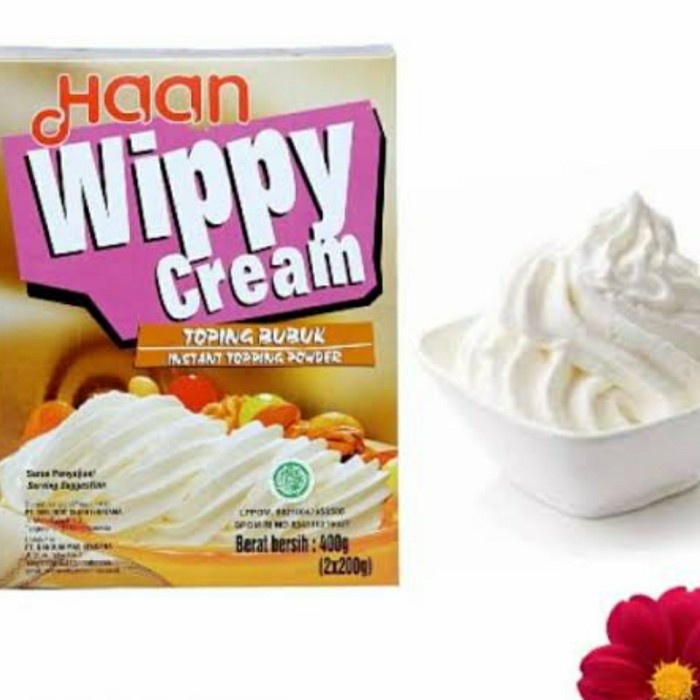 

Ht662D Wippy / Whipping / Whipped Cream Bubuk Haan 400 Gram Ht5H