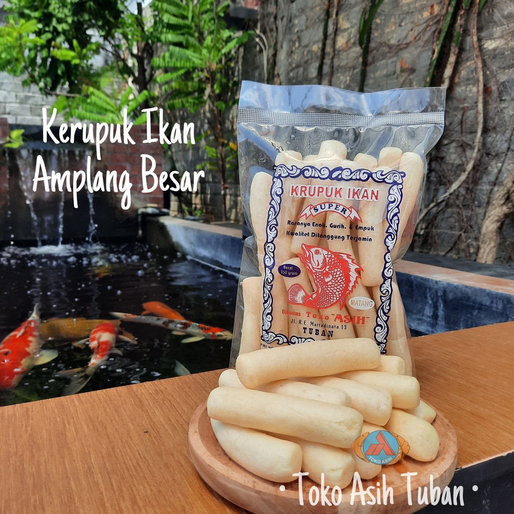 

Kerupuk Ikan Amplang Besar / Krupuk Ikan Amplang Besar (Matang) - Toko Asih / Amplang Samarinda / Kerupuk Stik Ikan