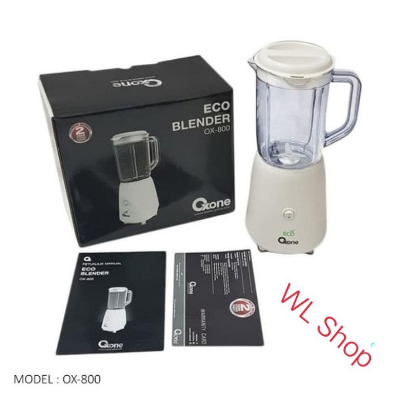 OX-800 Oxone Eco Blender 1 Liter Juicer Jus Buah Sayuran Dapur 1L OX 800 Juice Penghalus Stainless