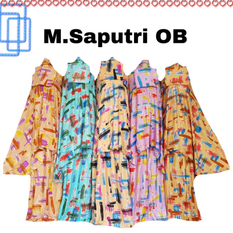 MUKENA DEWASA MOTIF RAYON BALI III