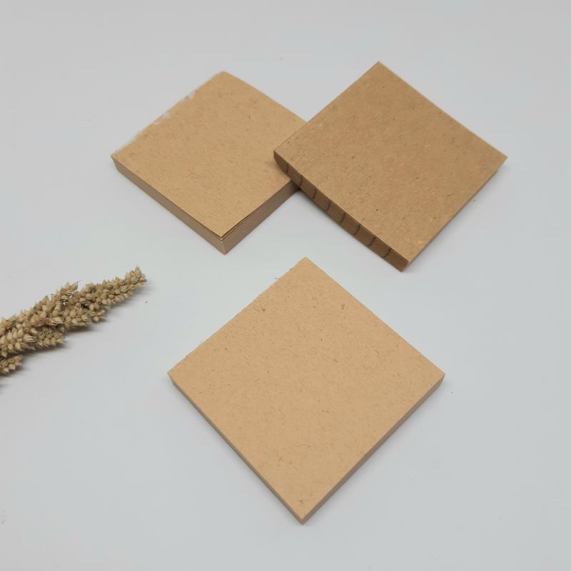 Notepad Craft Vintage Coklat  Murah Memopad Kota Titik garis Polos Catatan Pengingan-Blank/Polos - CRAFT