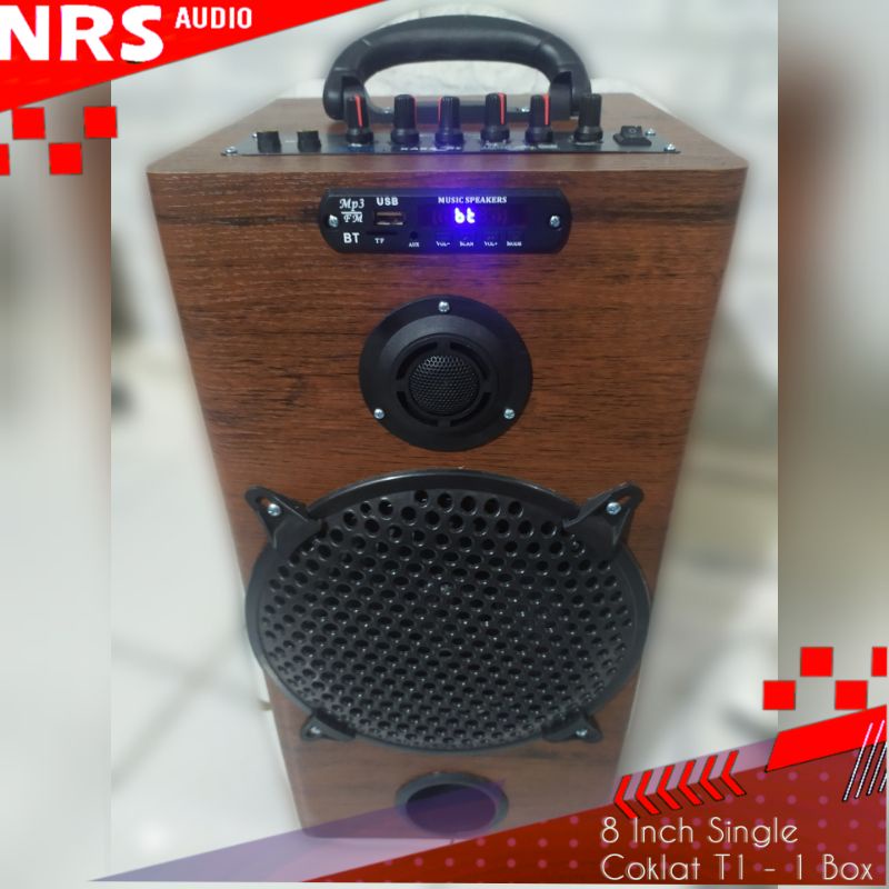 Speaker Aktif 8 Inch Single 1 Box versi murah PREMIUM