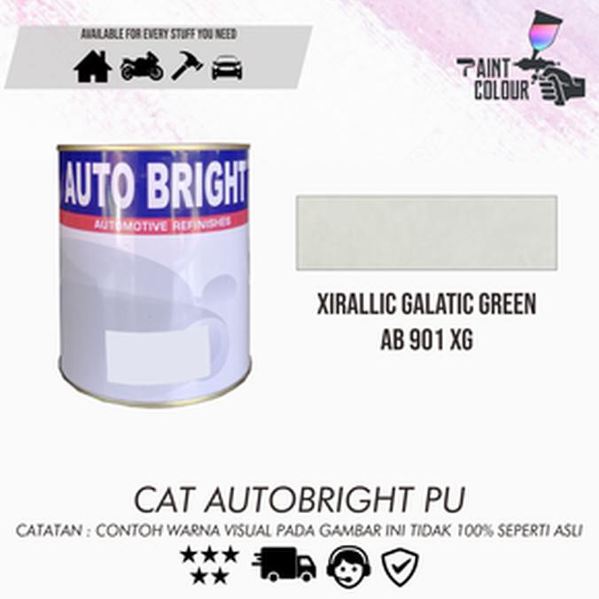 

Xirallic galatic green ukuran 1/4