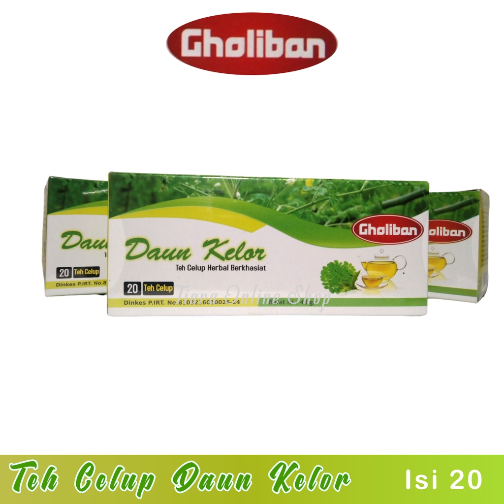 Teh Daun Kelor Gholiban Sehat Berkhasiat Original