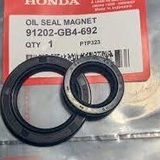 ORIGINAL AHM Seal Magnet Set Kecil Besar Honda Grand Supra X Supra Fit Astrea Revo Lama