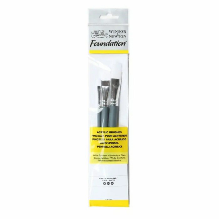 

Produk Terbaru Kuas Winsor & Newton Foundation Acrylic Brush Set 3 Flat