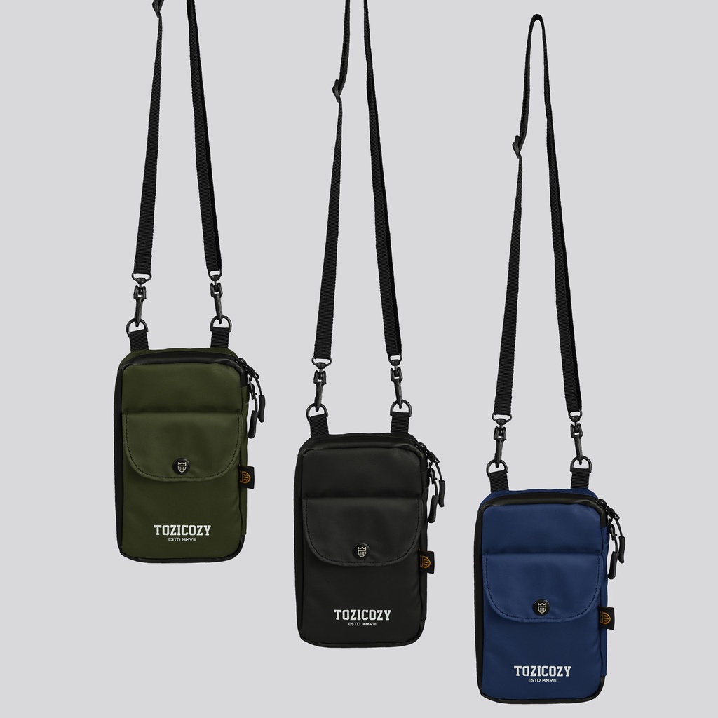 Tozicozy Klein Mini Tas Sling Bag Pria Waterproof Bahan Bimo