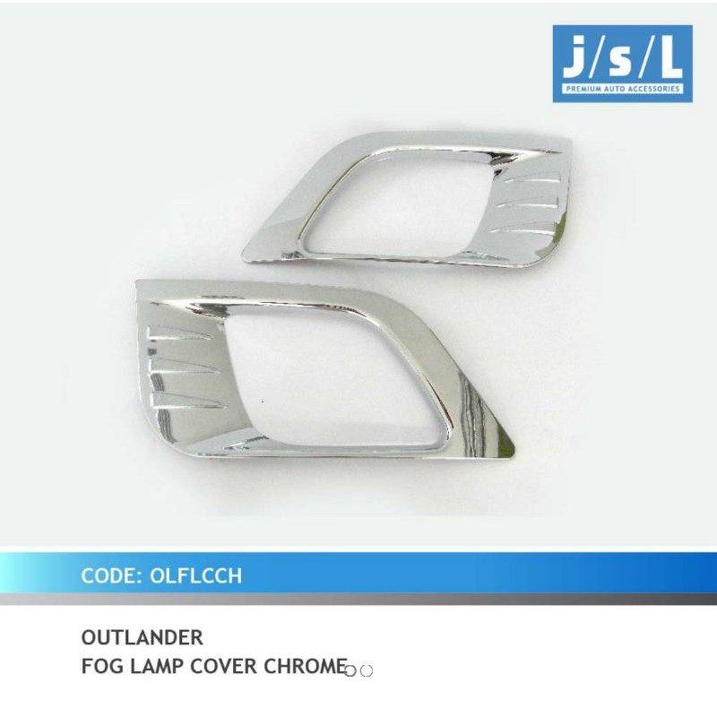 cover foglamp chrome Outlander jsl