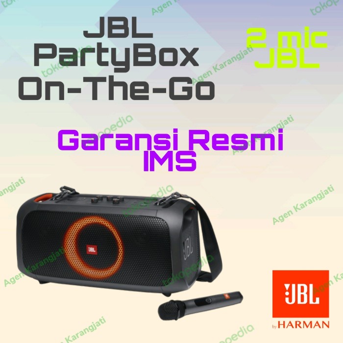 Speaker Jbl - Speaker Jbl Partybox On The Go Garansi Resmi Ims Original