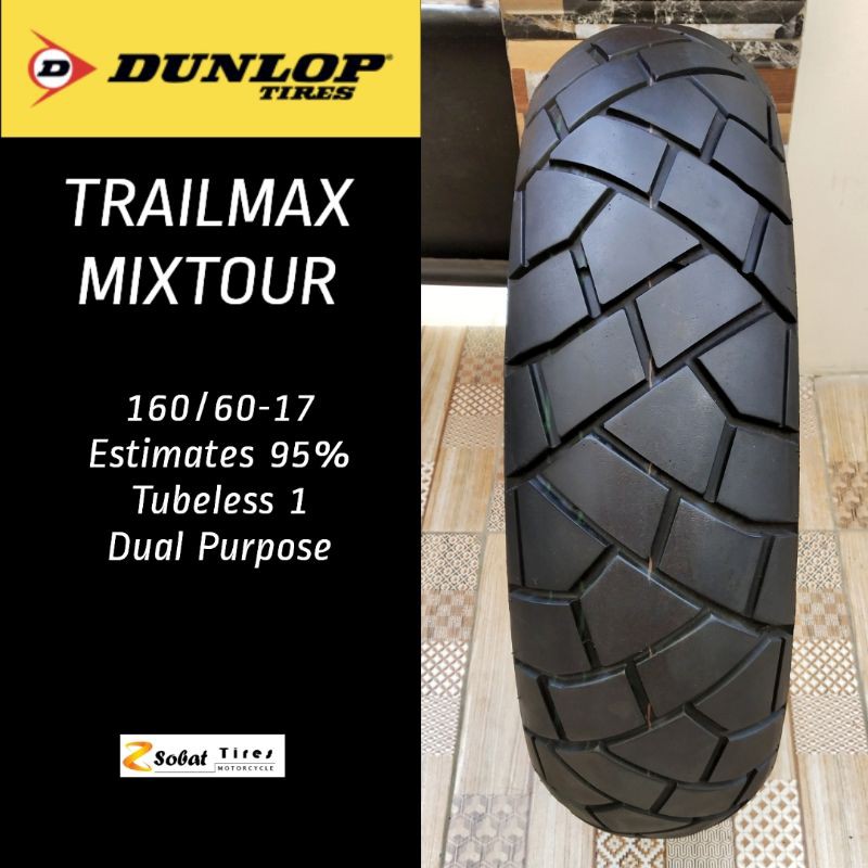 Jual Ban Dunlop Trailmax Mixtour 160 60 17 Not Battlax Pirelli Michelin Shinko Metzeler Zeneos Irc Corsa Indonesia Shopee Indonesia