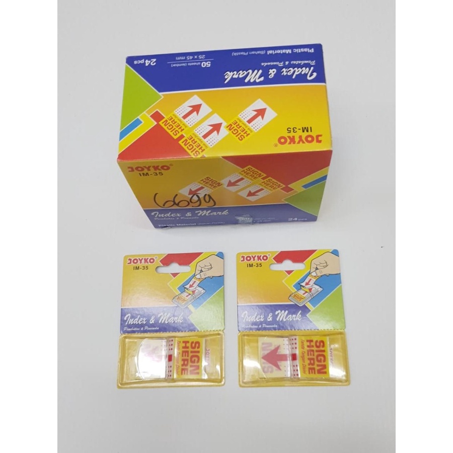 

INDEX & MARK "SIGN HERE" JOYKO IM-35 | STICKY NOTES | FLAGS