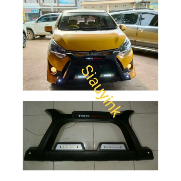 Tanduk depan bumper depan Agya Ayla 2017 - 2022 GR SPORT Luxury TRD