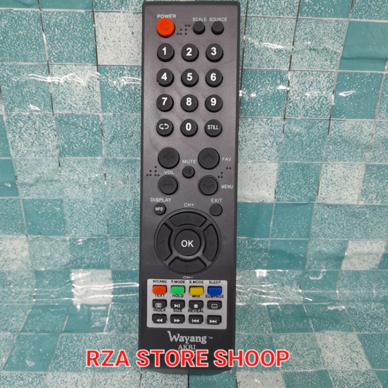 REMOTE REMOT TV AKARI LCD LED SEPERTI ORIGINAL
