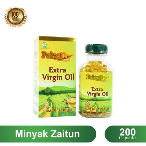 Minyak Zaitun PalestIn 200 Kapsul Extra Virgin Oil 200 kapsul original