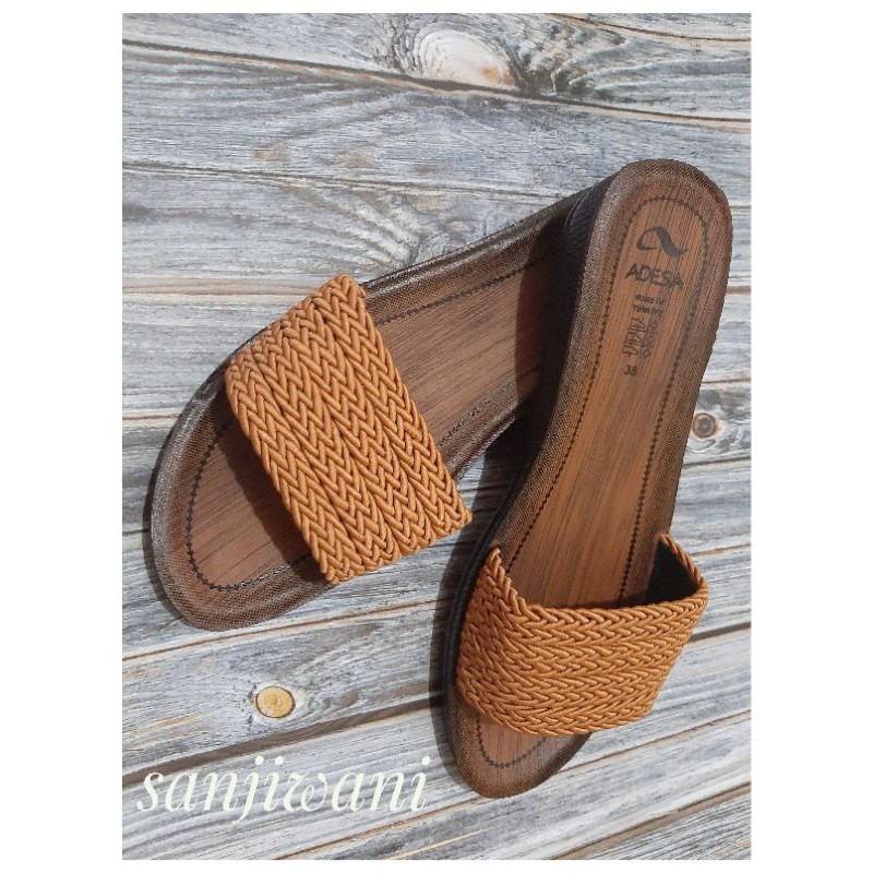 Sandal Wanita Murah Merk Adesa Turki Ori Ukuran 38