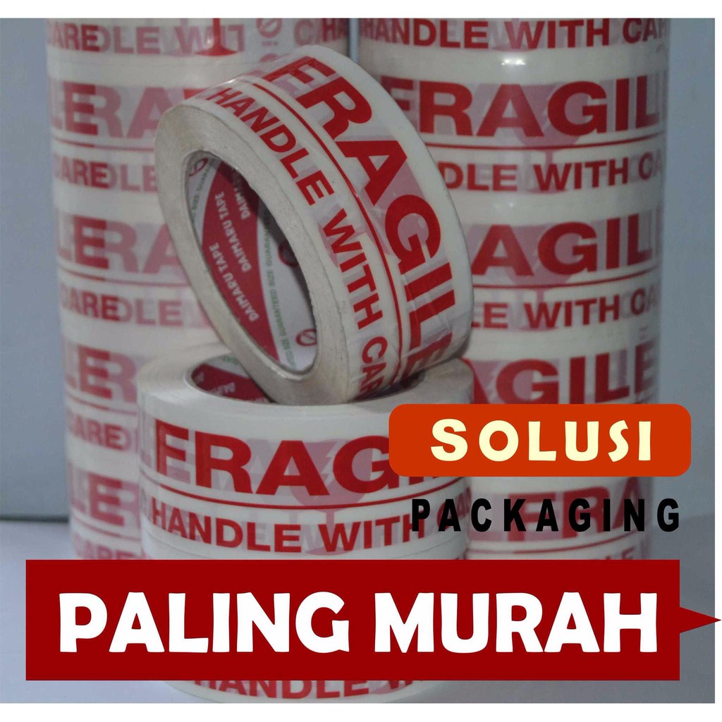 

PROMO ISOLASI FRAGILE / LAKBAN FRAGILE / LAKBAN / PACKAGING / BUBBLE WRAP WNOV