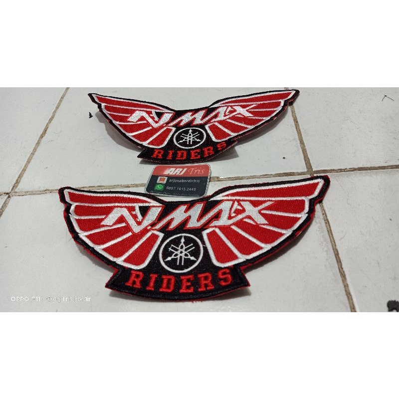 Logo NMAX Belakang jaket Besar