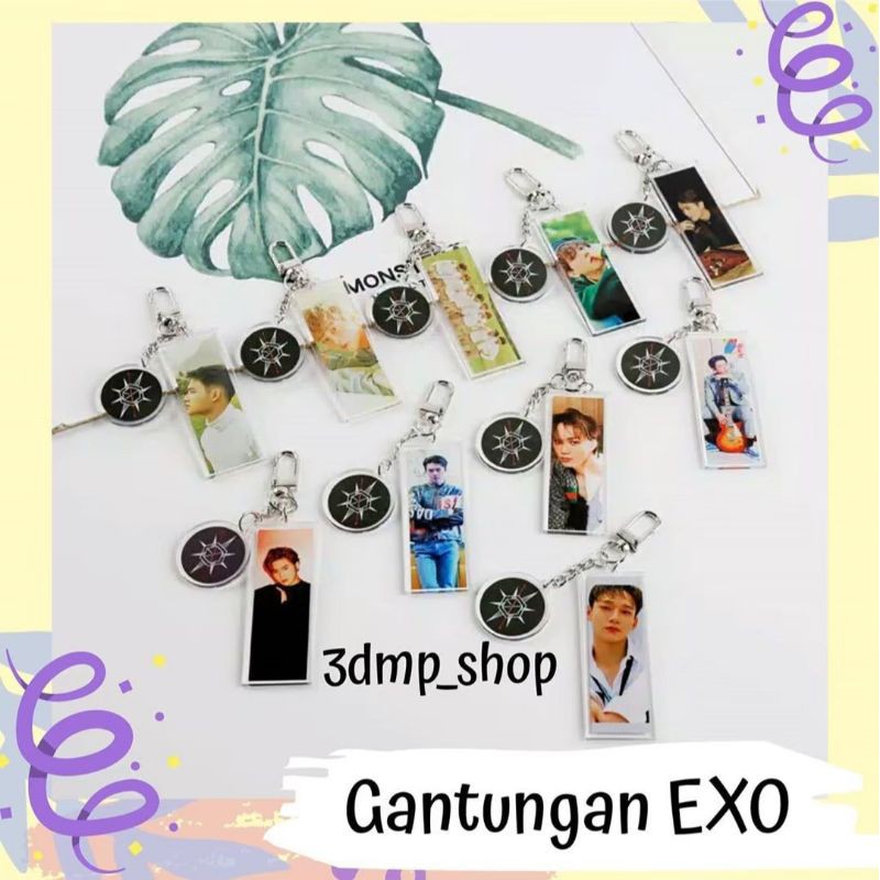 Gantungan Ganci keychain Exo Exoplanet