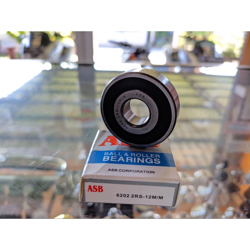 bearing klaher klaker 6202 2RS 12MM untuk velg rcb brt jupiter depan PNP As CB GL MP Tiger