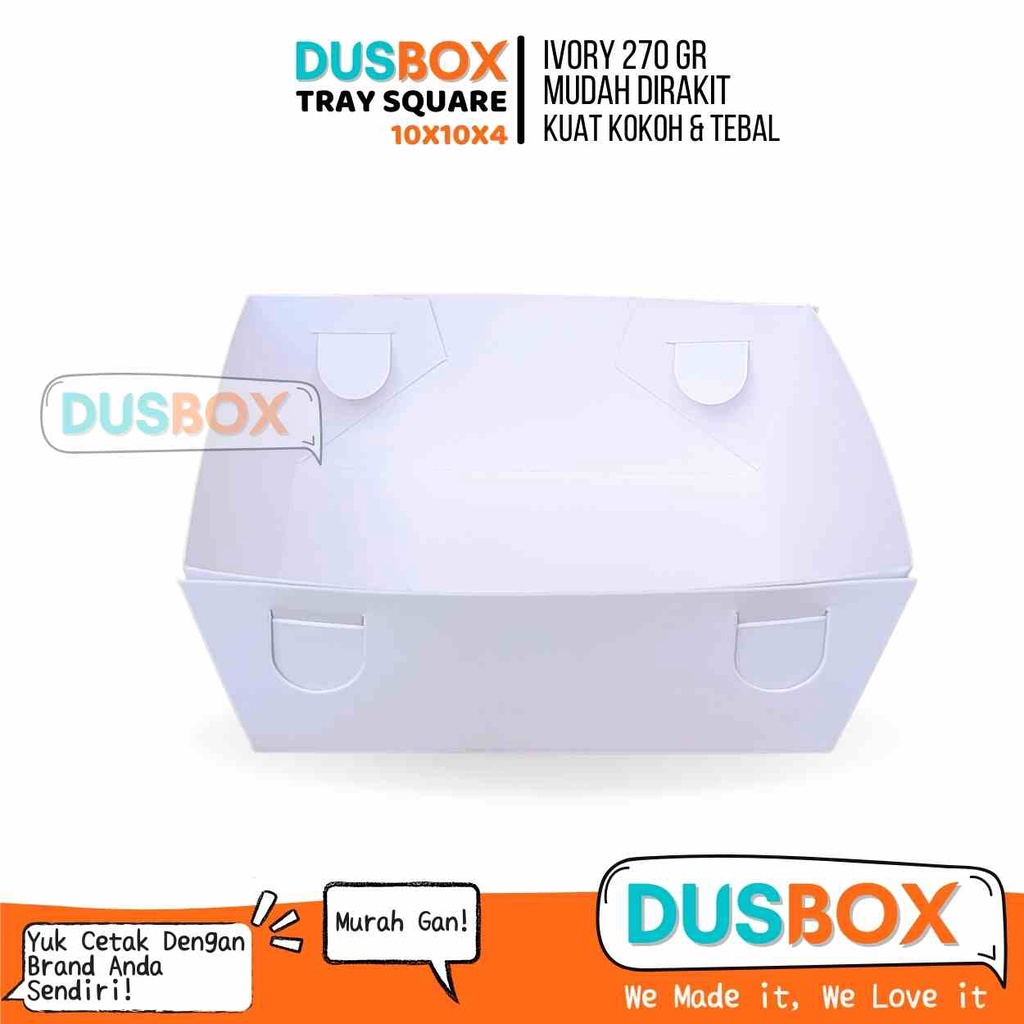 Paper Tray / Lunch Box / Tray Makanan / Tempat Kentang Goreng / Box Burger & Kentang