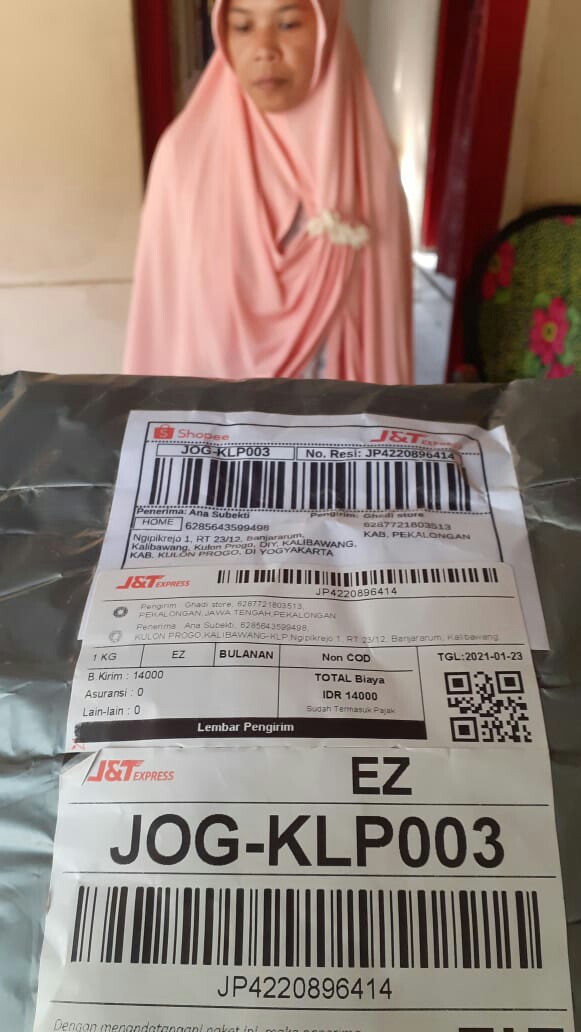 Kemeja Batik Pria Lengan Panjang Size M L Xl Xxl  Bswart Batik Hrb026 Kenongo Hem