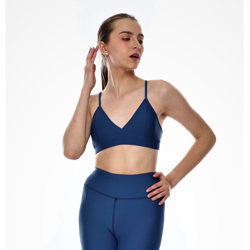 Jivvanya Activewear - Indira Bra Indigo - Sports bra / Bikini top / Swimwear top