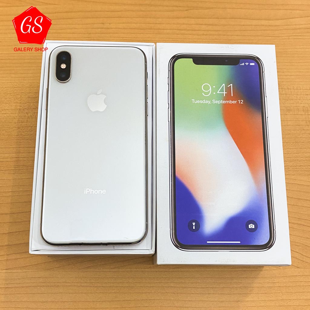 iphone x 256gb 64gb second original 100 mulus fullset