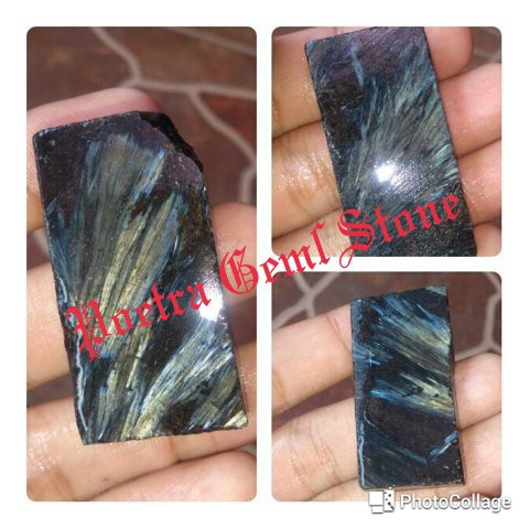 Bulu Macan / Bulu Merak / Pietersite Quartz Rough Corak Mantap