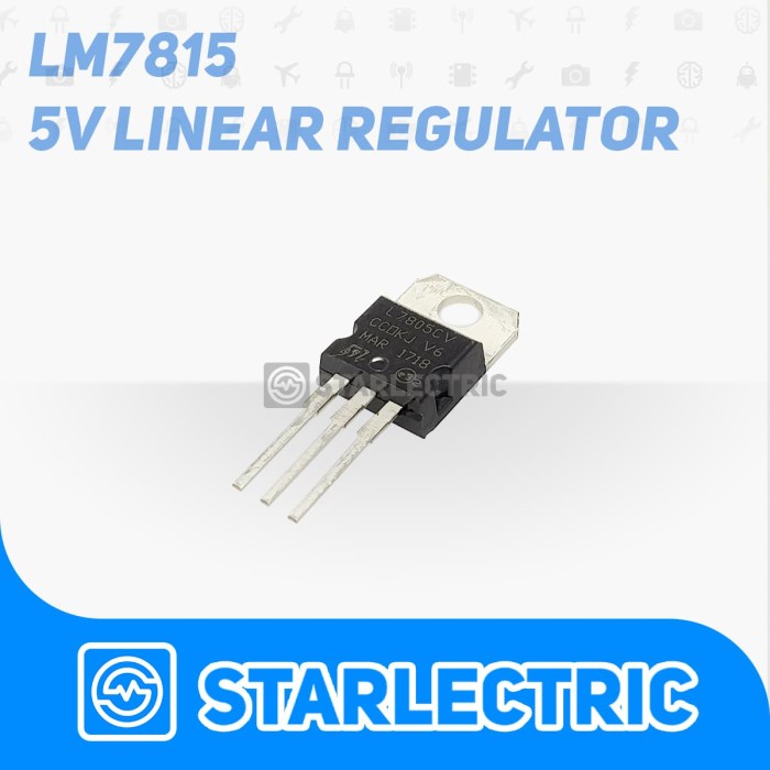 fe2011gg L7805 Lm 7805 Lm7805 5V Voltage Tegangan Regulator L 7805 To-220 De3D0E21