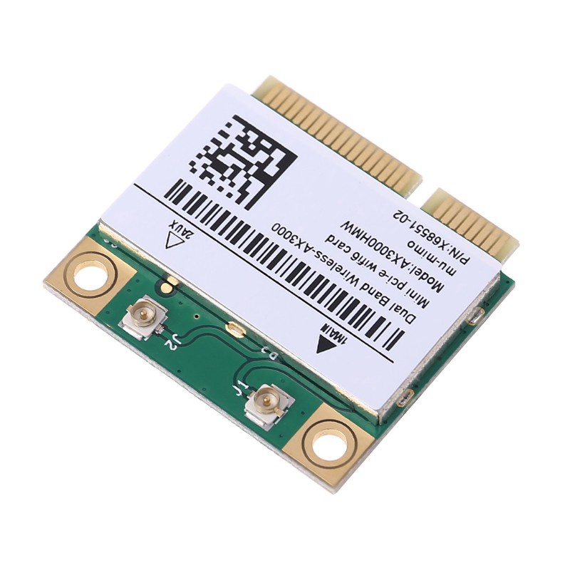 CRE  2974Mbps Wifi 6 Dual Band AX3000 Wireless Half Mini PCI-E Network Wlan Wifi Card