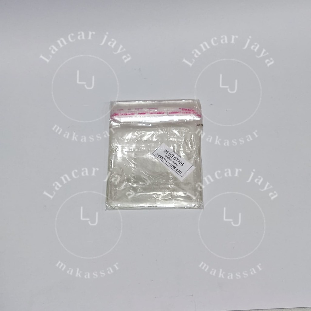 

Plastik OPP Seal Souvenir 10x10cm