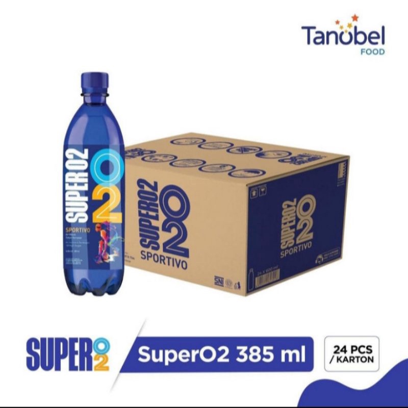 

Air Oksigen Super O2 Sportivo 385ml x 24 btl