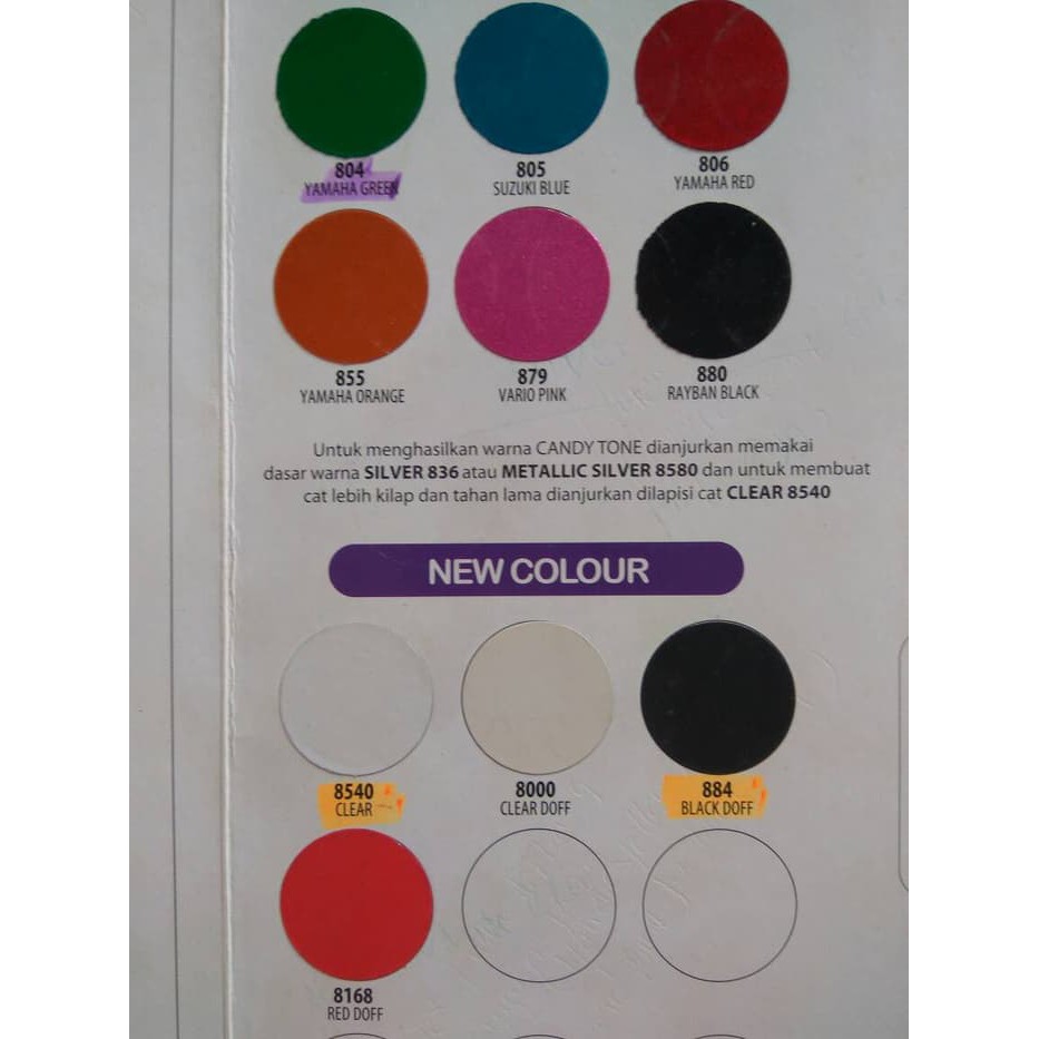 

H7Y Pilok Pylok Pylox Pylok Kuda Terbang Trico Paint 300cc