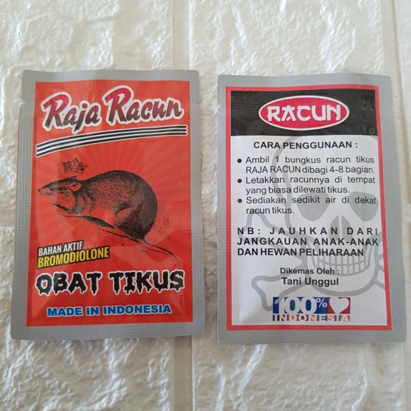 Racun Tikus Raja Racun Tikus Mati Ditempat Seperti Maowang Shopee Indonesia