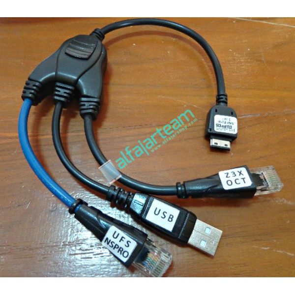 CABLE SAMSUNG E210 / 1080 3IN1 ( UFS + USB + Z3X ) GPG