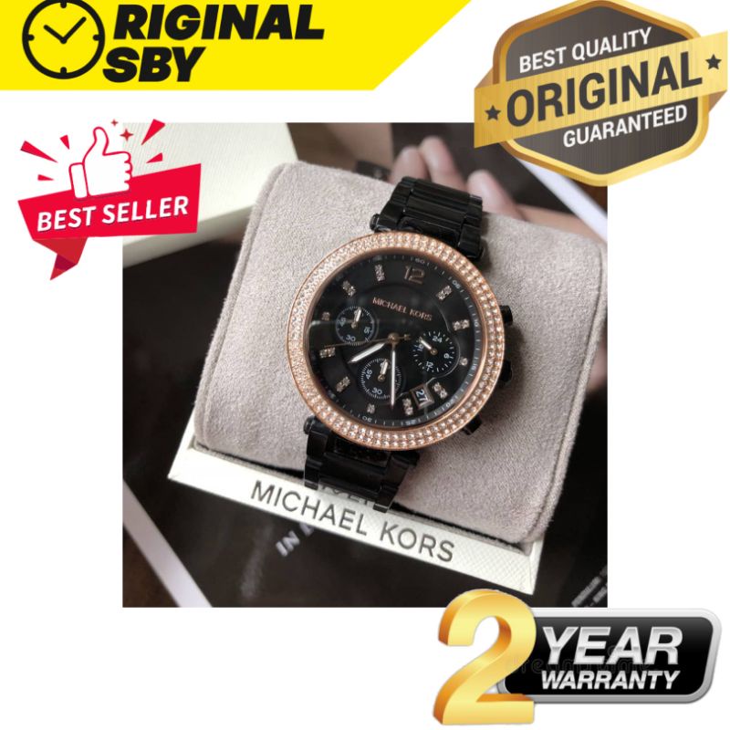 JAM TANGAN PRIA WANITA | RANTAI | KULIT | KARET | MURAH | Wanita Michael Kors mk-5885 - Original