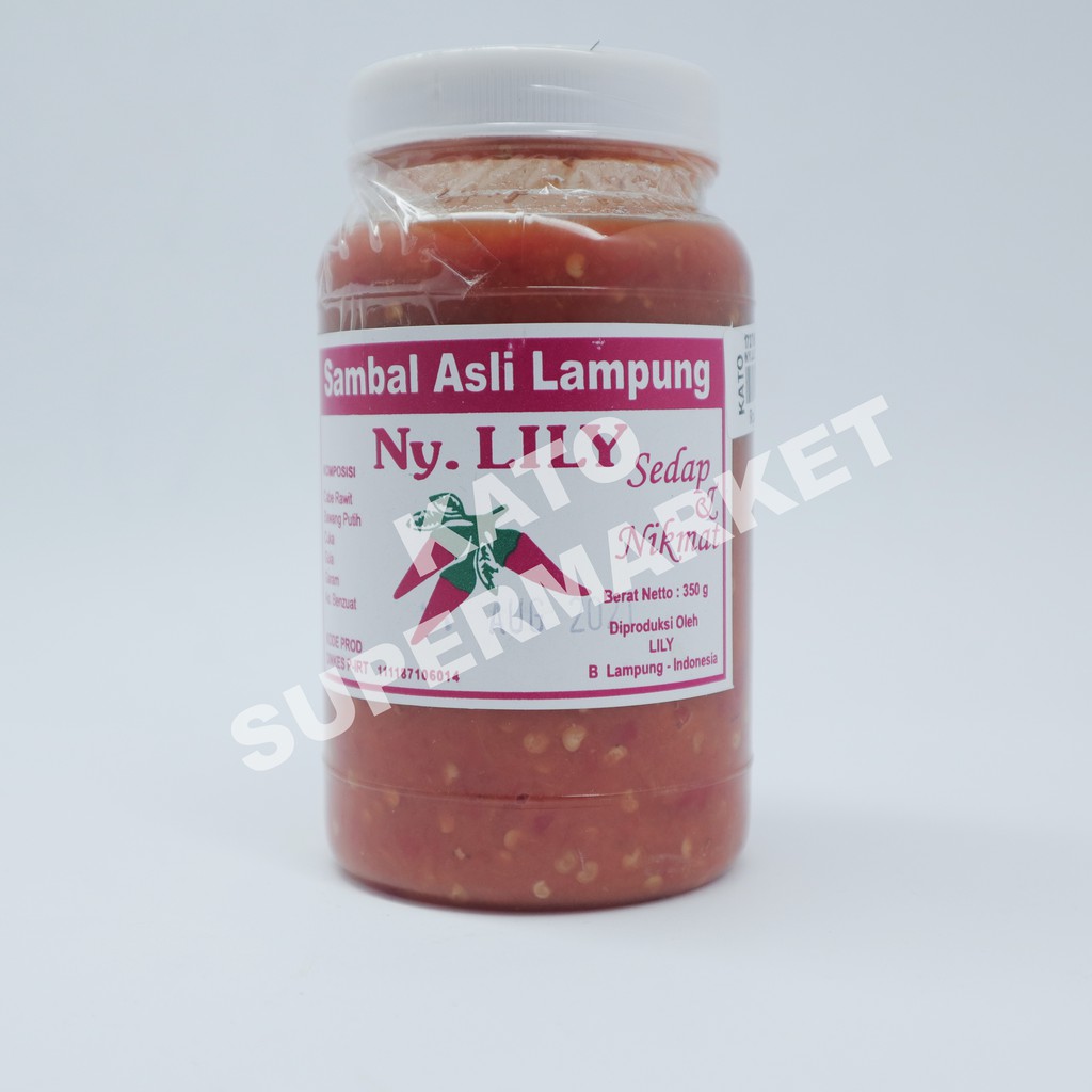 

Ny. Lili Sambal Lampung 350 Gr