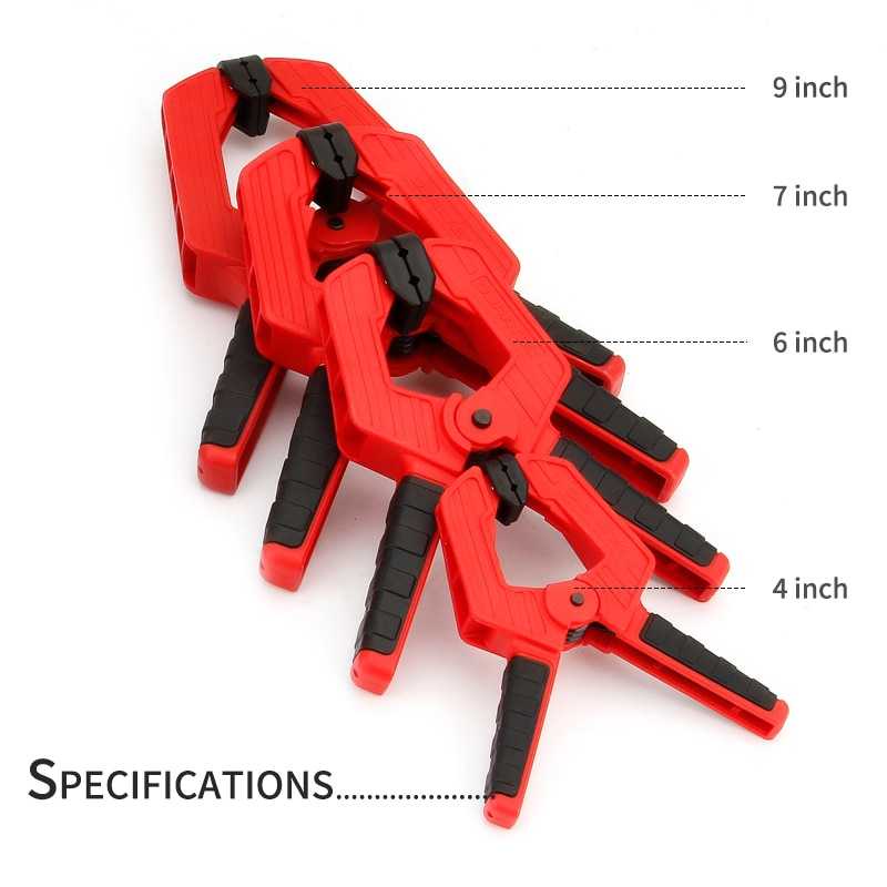 Klip Jepit Papan Kayu Spring Clamp Strong Wood Carpenter Clamp Penjepit Multifungsi Universal Berkualitas