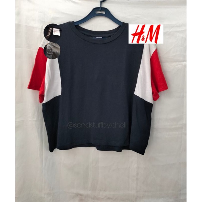 t-shirt hnm crop