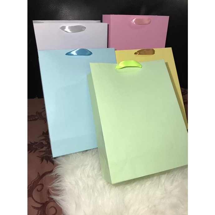 

(TERLARIS) New Paper Bag / Tas Kertas / Kantong / Paperbag / Warna / L Size Besar