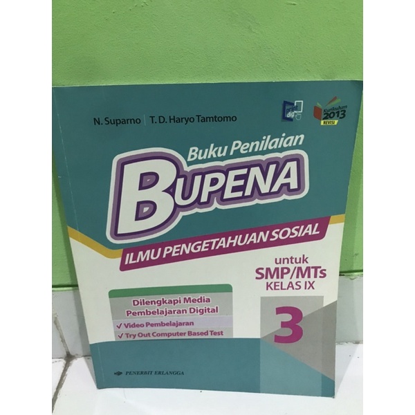 

Buku Bupena kelas 9 SMP 3 Erlangga