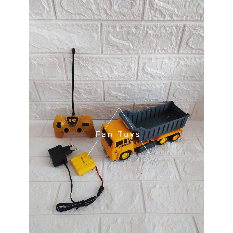 Mobil Remot Kontrol Truk Molen Tangki Crane