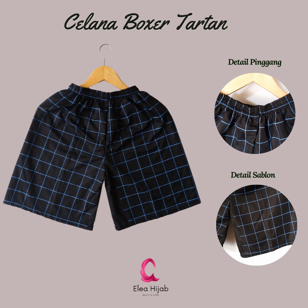 Celana Kolor Unisex Pria Wanita Celana Motif Tartan Kotak Kotak boxer terbaru 2022 terbaru kualitas distro