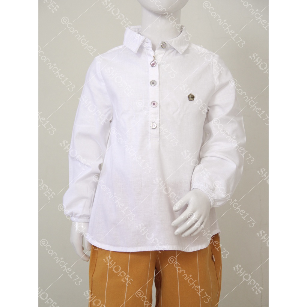 Corniche Kids Mutia Shirt Kids White - TW K23169